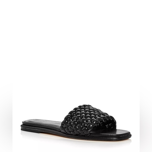 Michael Kors Women's Amelia Square Toe Woven Slide Sandals size 5M - Picture 1 of 5